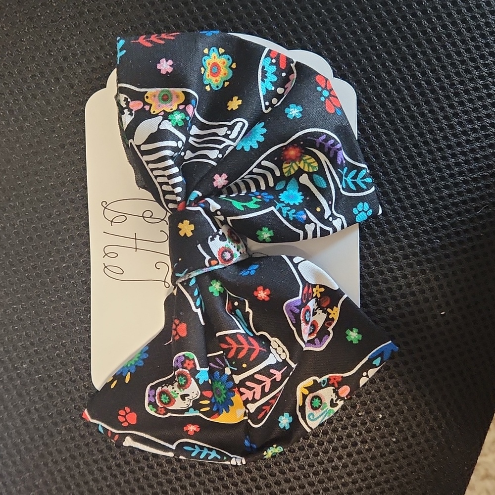 Halloween hair bow